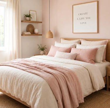  girly-bedroom-ideas-with-blush-pink-and-cream-color-palette