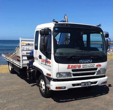 Lee's training trucks