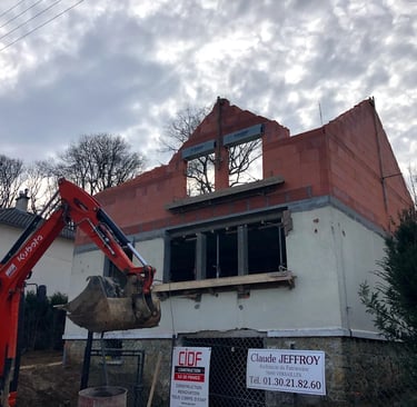 rehaussement de maison yvelines