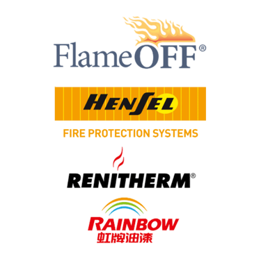 Fire Retardant for Wood & Textiles  “Swatch of treated decorative wood panel with transparent fire-r