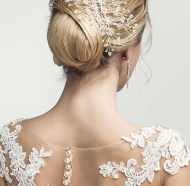 bridal bun