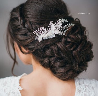 bridal classic bun
