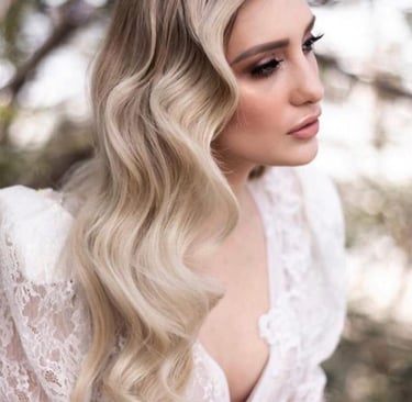 Vintage Inspired Bridal Hair 2