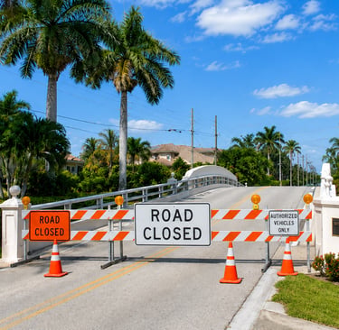 closed bridge