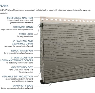Ascend Composite Insualted Siding