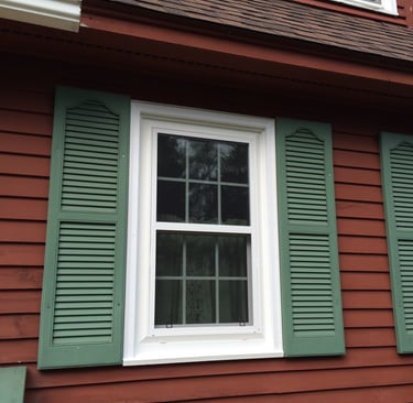 Triple Glazed Double Hung with composite azek trim