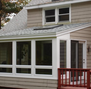 Picture over Awning Window with composite trim