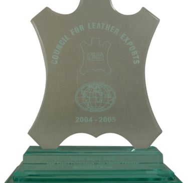 Award given by 'Council for Leather Exports' Chennai-2004-2005