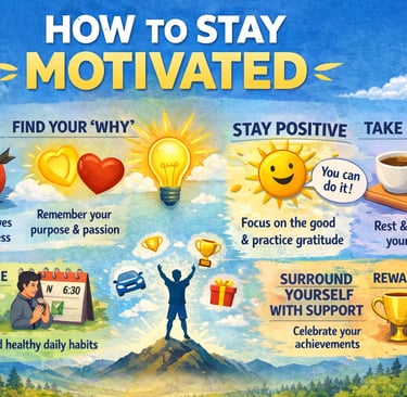 How to Stay Motivated in Life During Hard Times