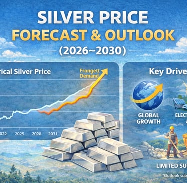 Silver Price Forecast & Outlook (2026–2030)