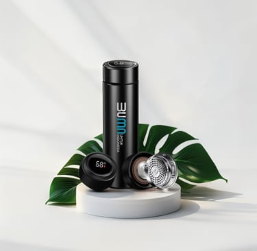 Tumbler Custom Logo Grafir DTF LED Bogor