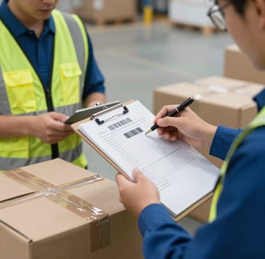 Aerial view of bioflux’s manufacturing plant with clean, organized production lines and storage.