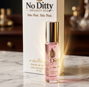 No Ditty Oils 35% Extrait de Parfum Spray - High concentration luxury fragrance.