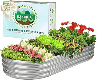 Raised Garden Bed GRS Certified Galvanized Planter Box Outdoor