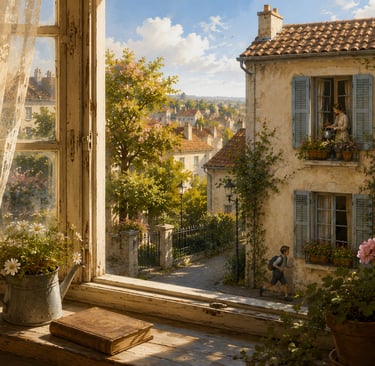 La fenêtre. Une fable de Laure Nofel