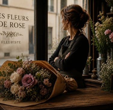 Les fleurs du mal. Les amours d'une fleuristes et de ses clients.
