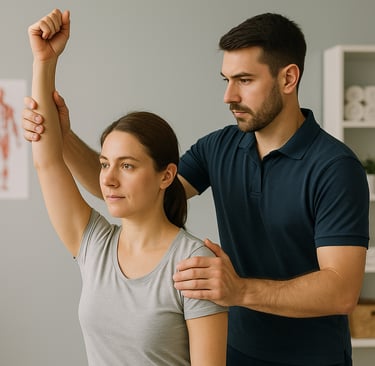 Professional physiotherapy therapy services delivered in a modern clinic setting