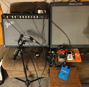 Enregistrement de guitare, Studio, Fil Desmond