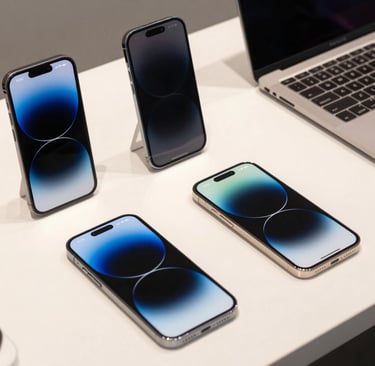 Close-up of a smartphone displaying a price comparison app with green and yellow highlights.