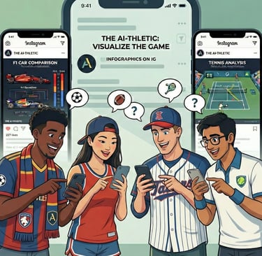 Follow The AI-thletic on Instagram for the best sports-related infographics
