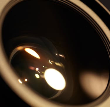 photo d'un objectif d'une caméra