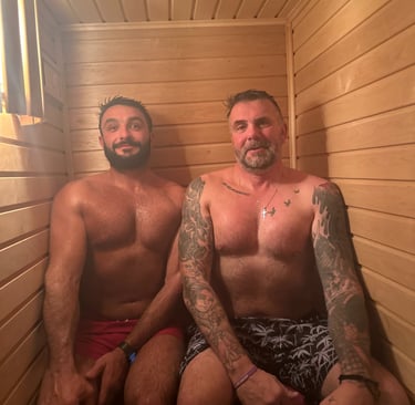 traditional sauna Nailsworth cold plunge tub contrast therapy sauna and ice bath therapy Nailsworth