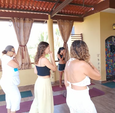 clase de respiración consiente con Manon lambarri