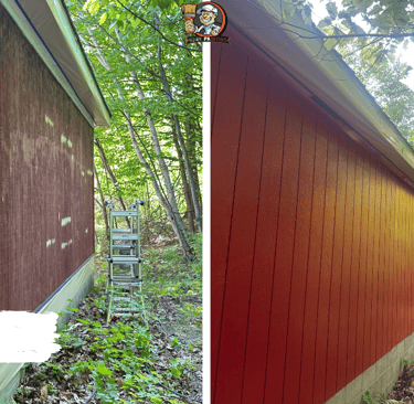 Exterior Painting Red Barn