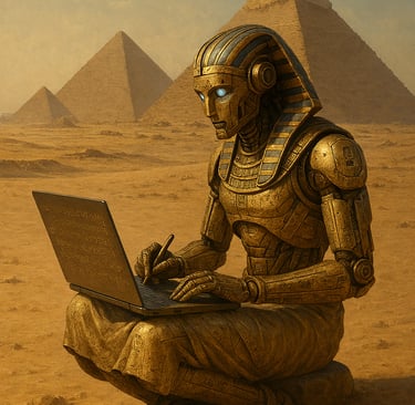 Scribe tendance SF créé par Diginoman