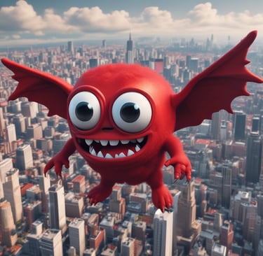 Close-up of a bioluminescent monsteroide surface shimmering with celestial energy.