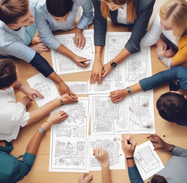 worm's-eye view photography of concrete building