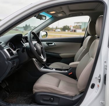 A comfortable sedan with a spacious interior, perfect for daily rides or Uber gigs.