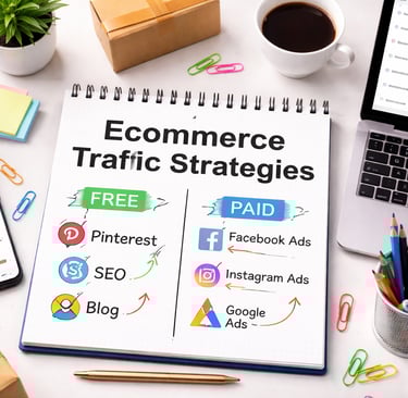 ecommerce traffic strategies for beginners