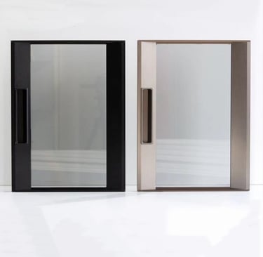 Sleek Boloni-Style Aluminum Frame for Wardrobe & Cabinet – Durable, Rust-Resistant & Customizable with CNC Precision