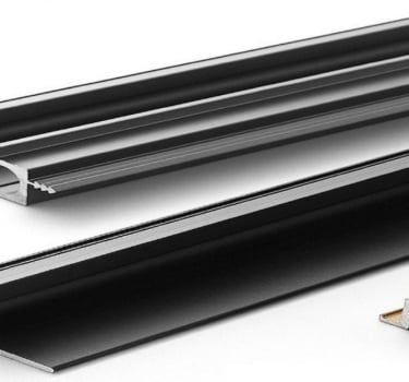 Set of aluminum parent-child pull handles displaying thickened alloy construction, hidden edge-banding design.