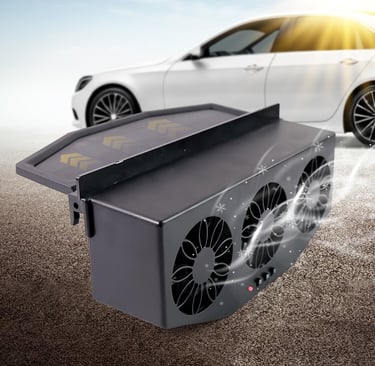 solar power fan for cars