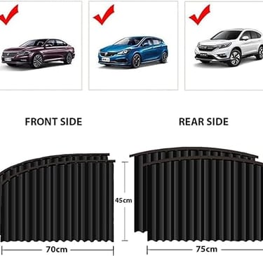 sunshade for all type completable cars 