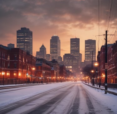 A colorful vinyl record spinning on a turntable under neon lights, evoking retro and modern vibes.