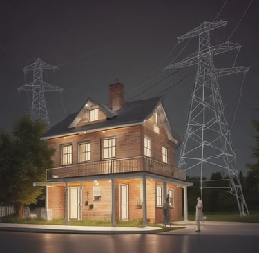 Vivienda unifamiliar con infraestructuras de telecomunicaciones y consumo de internet