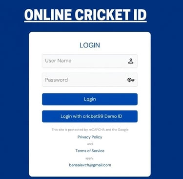 Online Cricket ID