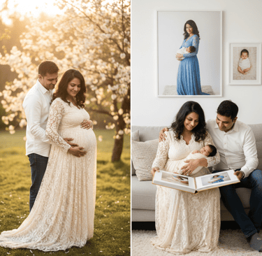 Bundle Maternity & Newborn Photos | Wonderpose Photography