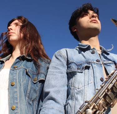 Jerick Meagher Sax Player in Various Actions