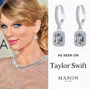 diamond drop earrings