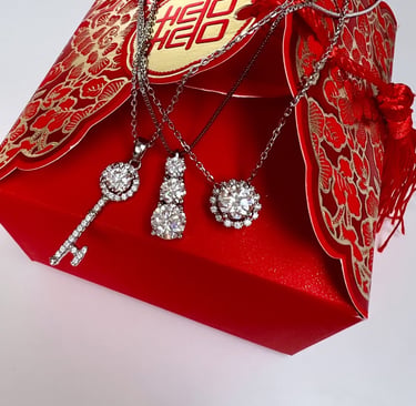 1.8 Diamond Pendant Necklace