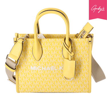 Michael Kors Mirella Small Top Zip Crossbody Bag Golden Yellow