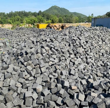 Basalt stone from Vietnam