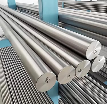 Titanium Bar Supplier β ASTM B348 Grade 2 & Grade 5