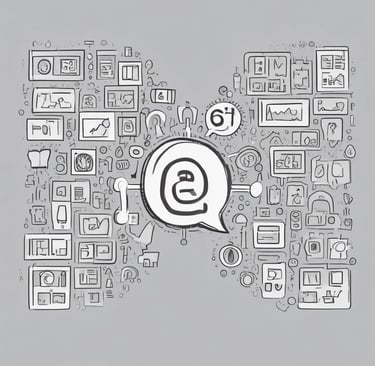 a hand holding a paintbrush and a red question mark