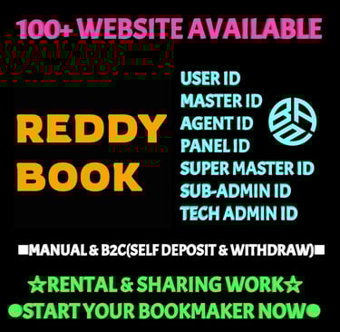 Reddy Book Betting ID: भारत का सबसे भरोसेमंद Master और Admin ID प्रोवाइडर – पूरी जानकारी