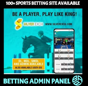 India's No. 1 Betting Solution Provider: Get Silver Exchange Master & Admin IDs on Rental and Sharin